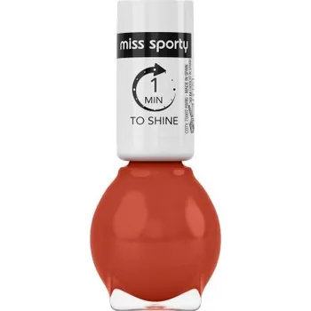 Lak na nehty Miss Sporty lak na nehty 1 Min to Shine 125
