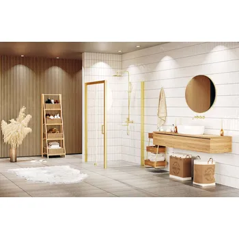 Hüppe Classics 2 EasyEntry posuvné dveře s boční stěnou 1-dílné s pevným segmentem