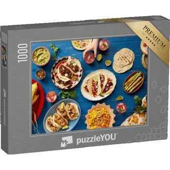 Puzzle puzzle „Mexická hostina“