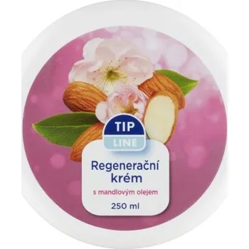 Pleťový krém Tip Line Regenerační krém s mandlovým olejem 250 ml