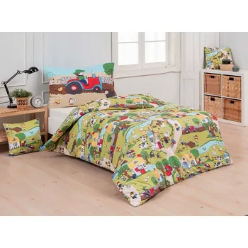 Povlečení Matějovský Vesnička Bavlna deluxe 1x 140/200, 1x 70/90