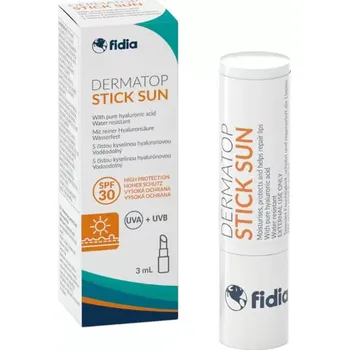 Péče o rty Fidia Farmaceutici Dermatop Stick Sun SPF30 3 ml