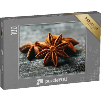 Puzzle puzzle 100 dílků „Hvězdicový anýz“