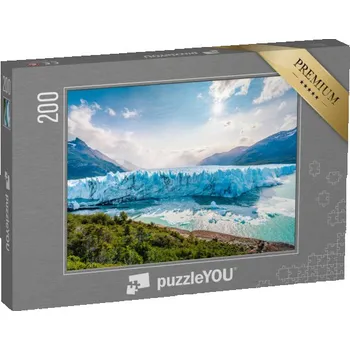 Puzzle puzzle 200 dílků „Led na ledovci Perito Moreno, Patagonie, Argentina“