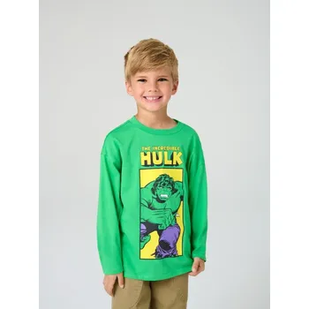 Sinsay - Tričko s dlouhými rukávy Avengers - zelená - 710FV-77X - 710FV-77X-140