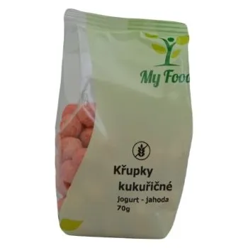 Křupky kukuřičné jahoda 70g