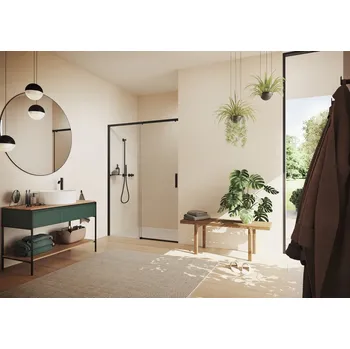 Hüppe Vita pure s lištou posuvné dveře do niky 1-dílné