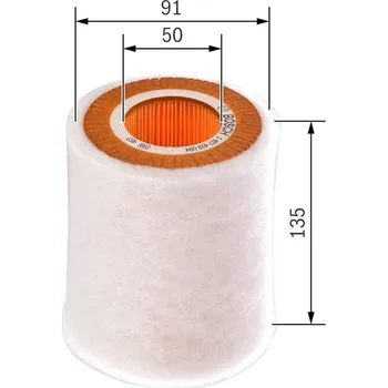 Vzduchový filtr Vzduchový filtr BOSCH 1 457 433 084