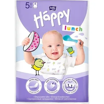 Přebalování Bella Happy Jednorázové bryndáčky (5ks)