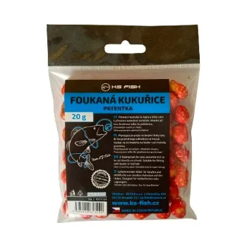 Návnadová surovina Nástraha Kukuřice Foukaná KS Fish Perník 20 g Rohlíkáč: Banán