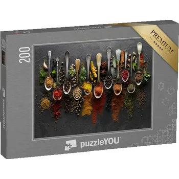 Puzzle puzzle 200 dílků „Bylinky a koření“