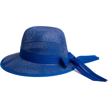 Čepice Letní klobouk s mašličkou Art Of Polo 24138 Alvora Velikost: 54-57 cm, Barva: safírová