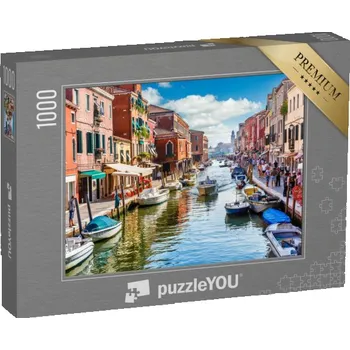 Puzzle puzzle „Malebný ostrov Murano v Benátkách, Itálie“