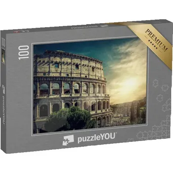 Puzzle puzzle 100 dílků „Koloseum, Řím“