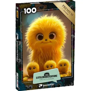 Puzzle puzzle 100 dílků „LITTLEMONSTERTIME: Sunny“