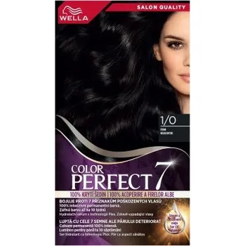 Vlasová kosmetika Wella Color Perfect7 1/0 Černá