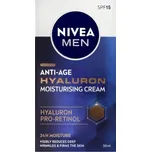 Nivea Men Hyaluron Hydratační pleťový krém proti vráskám OF 15 50ml