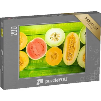 Puzzle puzzle 200 dílků „Různé organické melouny“