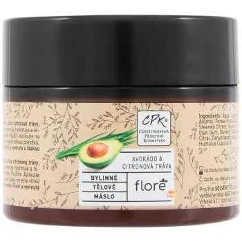 Floré Bylinné tělové máslo avokádo & citronová tráva 150 ml