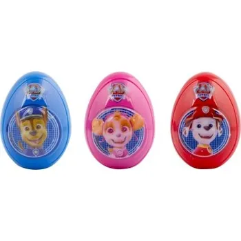 Bonbon Paw Patrol Collection Egg - vejce s 3D reliéfem, cukrovinkou a hračkou 10g, 1ks mix barevných variant