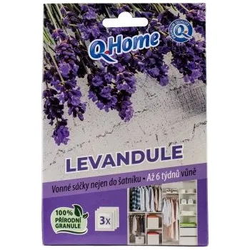 Vonný olej Q Home vonné sáčky (3ks/kra) levandule