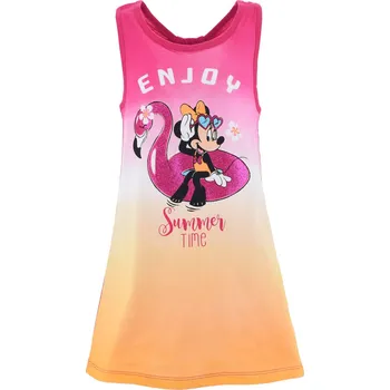 Dívčí šaty Dívčí šaty DISNEY MINNIE ENJOY růžové Velikost: 116