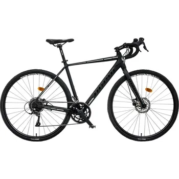 Silniční kolo gravelové kolo MAYO Adventure Comp černá/stříbrná Velikost rámu: 460 mm