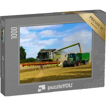 Puzzle puzzle „Traktor s přívěsem, Oxfordshire“