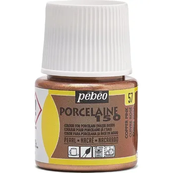 Speciální výtvarná barva Barva na porcelán Pébéo Porcelaine 150 45 ml - 57 Copper Pink