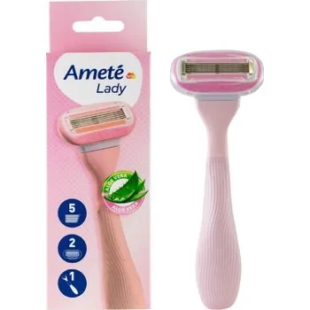Holicí strojek Ameté Lady dámský holící strojek + 2 náhradní hlavice