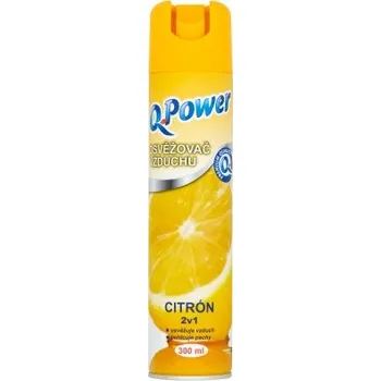 Vůně do bytu Q-Power Osvěžovač vzduchu citrón 2v1 300 ml