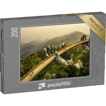 Puzzle puzzle 200 dílků „Kopec Ba Na v Da Nangu, Vietnam“