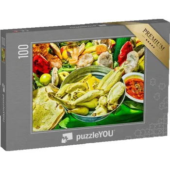 Puzzle puzzle 100 dílků „Párty po celém Mexiku“