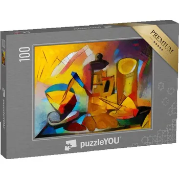 Puzzle puzzle 100 dílků „Reprodukce slavných Picassových obrazů“