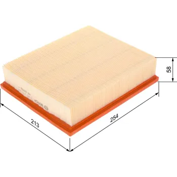 Filtr do auta Vzduchový filtr BOSCH 1 457 433 698