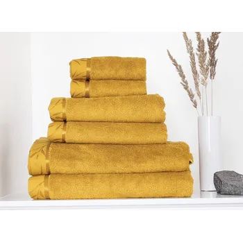 Matějovský Luna medově žlutá Žlutá Bambus/Bavlna 70/140