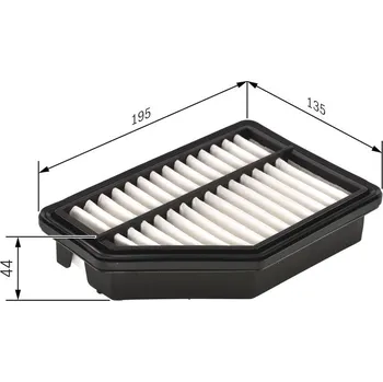 Vzduchový filtr Vzduchový filtr BOSCH F 026 400 161