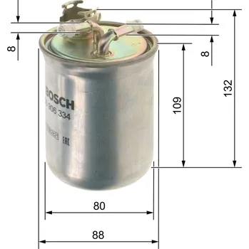 Palivový filtr Palivový filtr BOSCH 0 450 906 334