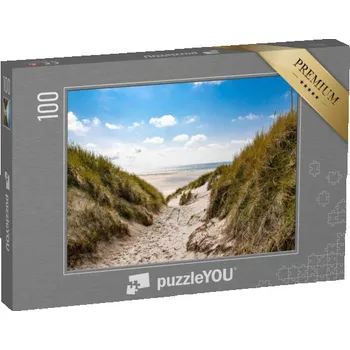 Puzzle puzzle 100 dílků „Amrum - malebná cesta na pláž“
