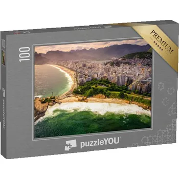 Puzzle puzzle 100 dílků „Pláž Ipanema, Rio De Janeiro, Brazílie“