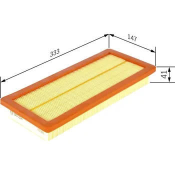 Vzduchový filtr Vzduchový filtr BOSCH F 026 400 382