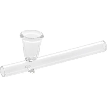 Čistič dýmky KRCZ Šlukovka skleněná Transparent, 10cm