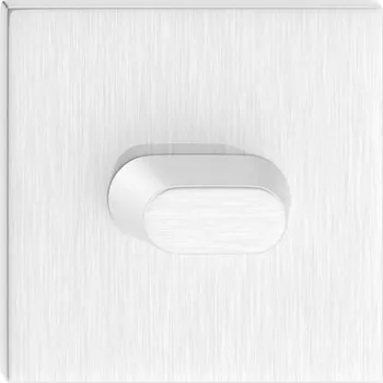 Dveřní kování Dolní štít na WC, broušený nikl SZKFINSW Satén