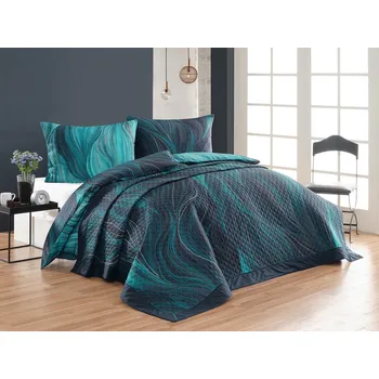 Přehoz na lůžko Matějovský Infinitum Petrol 240/220