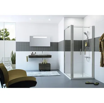 Hüppe Classics 2 lítací dveře s boční stěnou