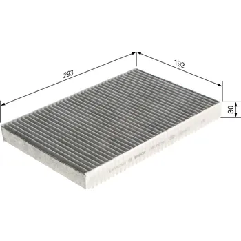 Ventilátor topení a klimatizace Filtr, vzduch v interiéru BOSCH 1 987 435 535
