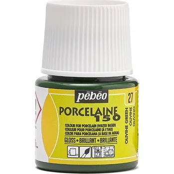 Výtvárné potřeby Barva na porcelán Pébéo Porcelaine 150 45 ml - 27 Olivine Green