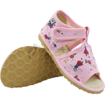 Chlapecké bačkory Dětské inovativní pantofle RAK x Bačkůrky.eu 100014-4 - Růžová dívka - vel. 23