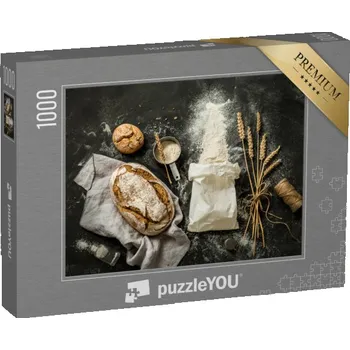 Puzzle puzzle „Rustikální chléb a mouka“