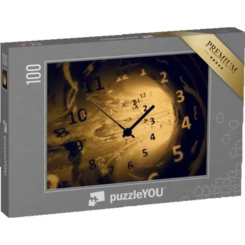 Puzzle puzzle 100 dílků „Čas, 3D ilustrace“